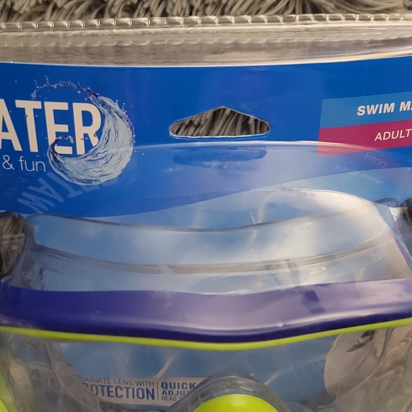 Water Sun & Fun Adult Swim Mask - Picture 2 of 3